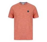 Tokyo Laundry Men's 'Fort' Cotton Rich Crew Neck Space Dye T-Shirt Red