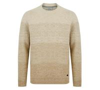 Tokyo Laundry Men's Gorse Graduated Colour Block Cotton Rich Knitted Jumper
