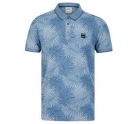 Tokyo Laundry Men's 'Hunton' Cotton Blend Pique Tropical Hawaiian Print Polo Shirt