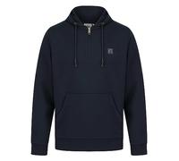 Tokyo Laundry Men's Invective Quarter Zip Neck Brushback Fleece Pullover Hooded Top