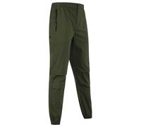 Tokyo Laundry Men's Kofi Stretch Cotton Blend Zip Pocket Cuffed Cargo Jogger Pants