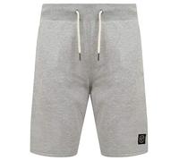Tokyo Laundry Men's Milwaukie Basic Jogger Shorts - Light Grey Marl - L