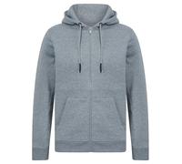 Tokyo Laundry Men's Plain Brushback Fleece Zip Through Hooded Top