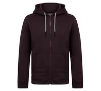 Tokyo Laundry Men's Plain Brushback Fleece Zip Through Hooded Top
