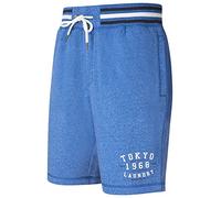 Tokyo Laundry Men's Prog Motif Grindle Jogger Shorts - Light Blue - S