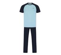 Tokyo Laundry Men's Pyjama Set With Bottoms & Short Sleeved Top
