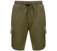 Tokyo Laundry Men's Ralph Cargo Multi-Pocket Sweat Shorts - Dusty Olive - S