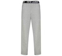 Tokyo Laundry Mens Regency Lounge Pyjama Pants - Mid Grey Marl - L