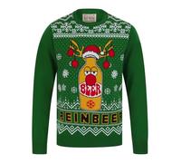 Tokyo Laundry Men's Reinbeer Novelty Knitted Crew Neck Christmas Jumper