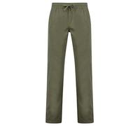 Tokyo Laundry Men's Renn Cotton Linen Comfort Fit Elasticated Waist Trousers Light Khaki