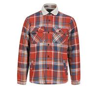 Tokyo Laundry Men's Retford Checked Sherpa Fleece Lined Overshirt Jacket