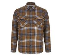 Tokyo Laundry Men's San Juan Thick Fleece Lined Checked Flannel Work Shirt