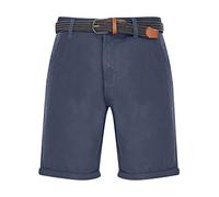 Tokyo Laundry Men's Sheringham Cotton Twill Chino Shorts with Woven Belt