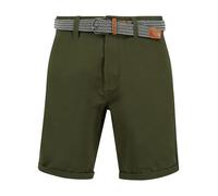Tokyo Laundry Men's Sheringham Cotton Twill Chino Shorts with Woven Belt