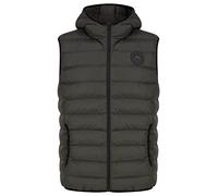 Tokyo Laundry Men's Tamaki Quilted Puffer Gilet with Hood