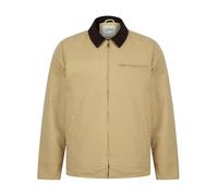 Tokyo Laundry Men's 'Tapko' Lightly Padded Canvas Casual Harrington Bomber Jacket with Corduroy Collar