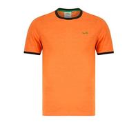 Tokyo Laundry Men's 'Trevor' Grindle Cotton Blend Crew Neck Ringer T-Shirt Orange