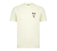 Tokyo Laundry Men's Vintage Retro Reverse Back Graphic Print Cotton Jersey Crew Neck T-Shirt