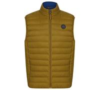 Tokyo Laundry Men's Yuley Colour Block Quilted Puffer Gilet with Fleece Lined Collar