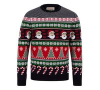Tokyo Laundry Merry Christmas Men's Nordic Fair Isle Style Knitted Xmas Jumper