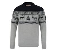Tokyo Laundry Merry Christmas Men's Nordic Fair Isle Style Knitted Xmas Jumper