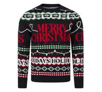 Tokyo Laundry Merry Christmas Men's Nordic Fair Isle Style Knitted Xmas Jumper