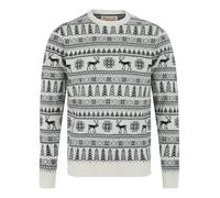 Tokyo Laundry Merry Christmas Men's Nordic Fair Isle Style Knitted Xmas Jumper