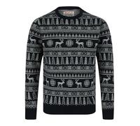 Tokyo Laundry Merry Christmas Men's Nordic Fair Isle Style Knitted Xmas Jumper