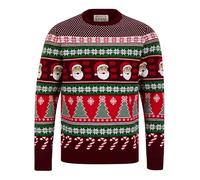 Tokyo Laundry Merry Christmas Men's Nordic Fair Isle Style Knitted Xmas Jumper