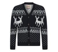 Tokyo Laundry Merry Christmas Men's Novelty Knitted Xmas Cardigan
