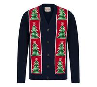 Tokyo Laundry Merry Christmas Men's Novelty Knitted Xmas Cardigan
