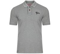 Tokyo Laundry Penn State Polo Shirt in Light Grey Marl S