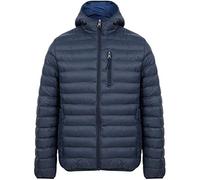Tokyo Laundry Vizzini Quilted Puffer Jacket with Hood in Sky Captain Navy S