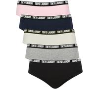 Tokyo Laundry Women's Assorted Stretch Cotton (5 Pack) Multi-Pack Underwear Briefs