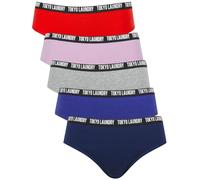 Tokyo Laundry Women's Assorted Stretch Cotton (5 Pack) Multi-Pack Underwear Briefs