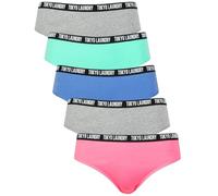 Tokyo Laundry Women's Assorted Stretch Cotton Five Pack Briefs