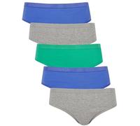 Tokyo Laundry Women's 'Jean' Assorted Stretch Cotton Five Pack Briefs