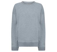 Tokyo Laundry Women's Plain Brushback Fleece Crew Neck Sweatshirt