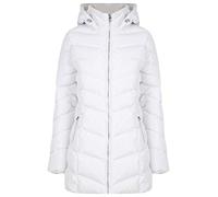 Tokyo Laundry Women's Safflower Longline Quilted Puffer Coat White