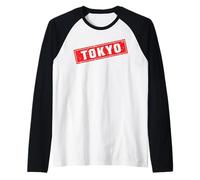 Tokyo Logo Tag #1 Kyoto Travel Fuji Osaka Japan Souvenir Raglan Baseball Tee