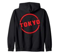 Tokyo Logo Tag #5 Kyoto Travel Fuji Osaka Japan Souvenir Zip Hoodie