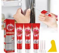 Tokyo Mart Miracle Gel,Magic Remover Gel,Cleaner Remover Gel, Cleaning Home Tile Bathtub Remover Gel,Household Black Spot Miracle Remove Gel for Silicone, Bathroom and Kitchen Tiles and More (3 Pcs)