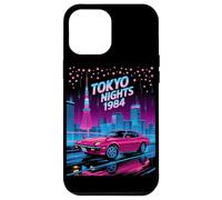 Tokyo Nights 1984 Retro Synthwave Night City Car Case for iPhone 12 Pro Max