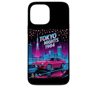 Tokyo Nights 1984 Retro Synthwave Night City Car Case for iPhone 13 Pro Max