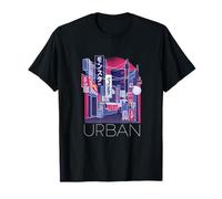 Tokyo Nights - Japanese Urban Street Art T-Shirt