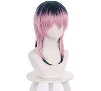 Tokyo Revengers Wig Rindou Haitani Cosplay Gradient Blue Pink Synthetic Long Straight Heat Resistant Hair Adult +Wig Cap
