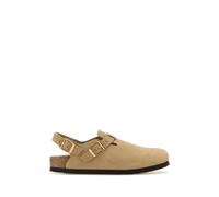 Tokyo Sand Suede Slippers - female - Birkenstock - Clogs - Beige - 8 UK - Shoes 8 UK