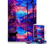 Tokyo Serenity Tranquility 1000 Teenager Pieces Jigsaw Puzzle Mind Exercise Toy Bonding Time Precision Cut Art Collection Piece (50x75cm)