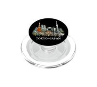 Tokyo Skyline Japan Mt Fuji Landmarks Skytree Souvenir PopSockets PopGrip for MagSafe
