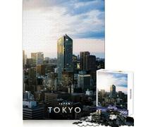 Tokyo Skyscraper Jigsaws for Adults1000 Pieces Mental Sharpness Easy Enjoyment Precise Fit Thoughtful Xmas (50x75cm)